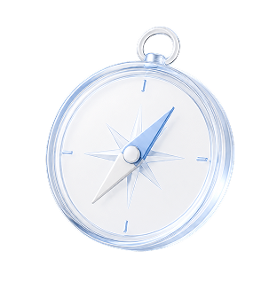 Compass illustration