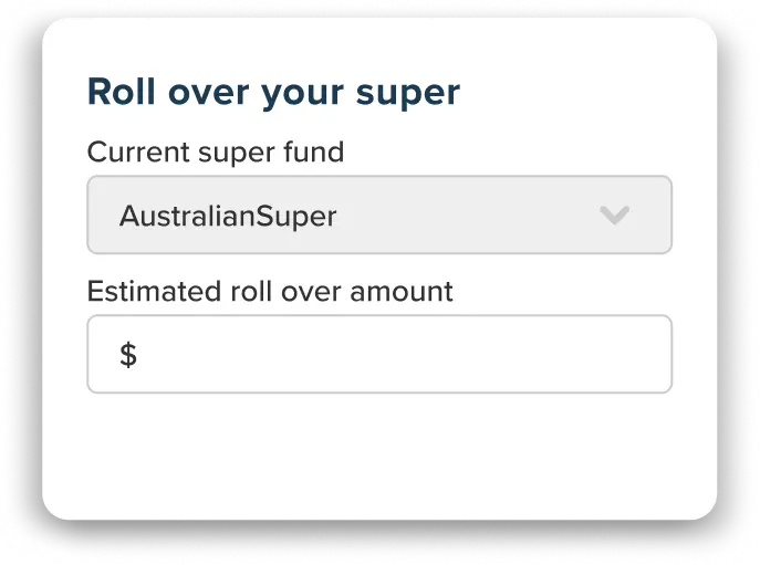 rollover super form
